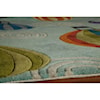 Momeni Lil Mo Whimsey Hot Air Balloon 4' x 6' Rug