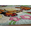 Momeni Lil Mo Whimsey Butterfly 4' x 6' Rug