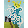 Momeni Lil Mo Whimsey Dragon 4' x 6' Rug