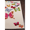 Momeni Lil Mo Whimsey Butterfly Flutter 4' X 6' Rug - Ivory