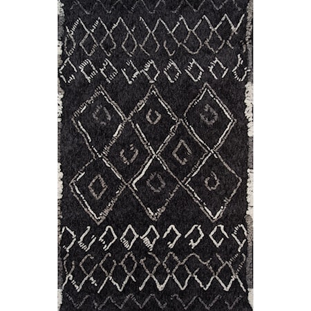 Black Margaux 7'6" x 9'6" Rug