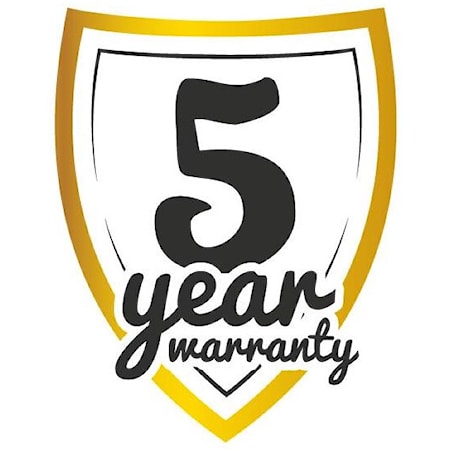 5 Year Warranty