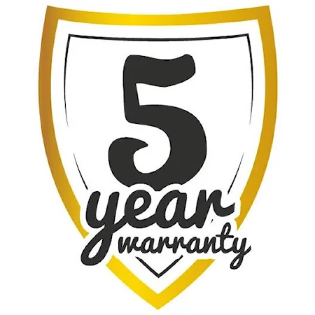 5 Year Warranty