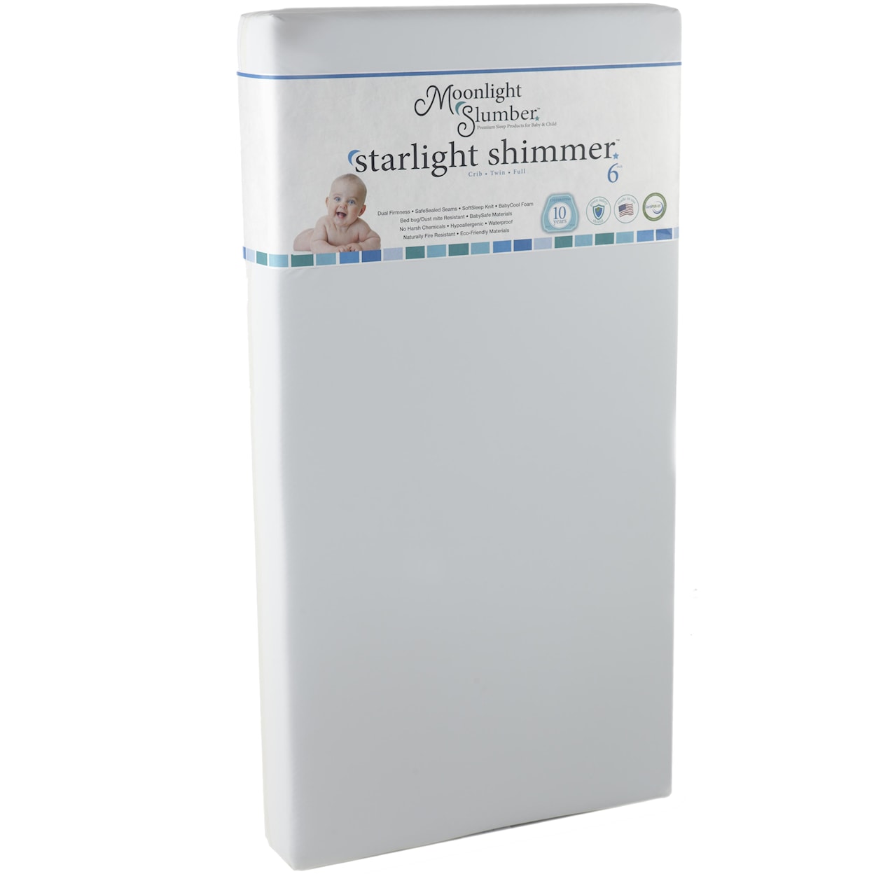 Moonlight Slumber Moonlight Slumber - Starlight Shimmer Shimmer Crib All Foam Mattress