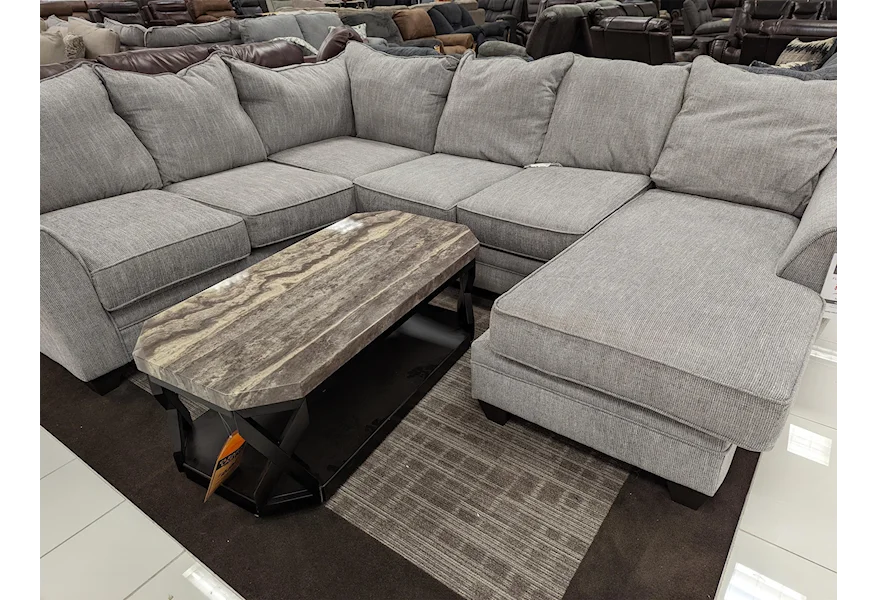 Clearance and Closeouts Fairfield Commons Mall Last One! Sectional Sofa! at Morris Home