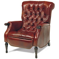 Traditional Tufted Push Back Recliner