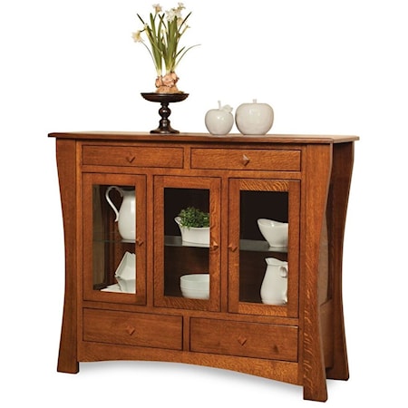 Customizable Solid Wood Buffet