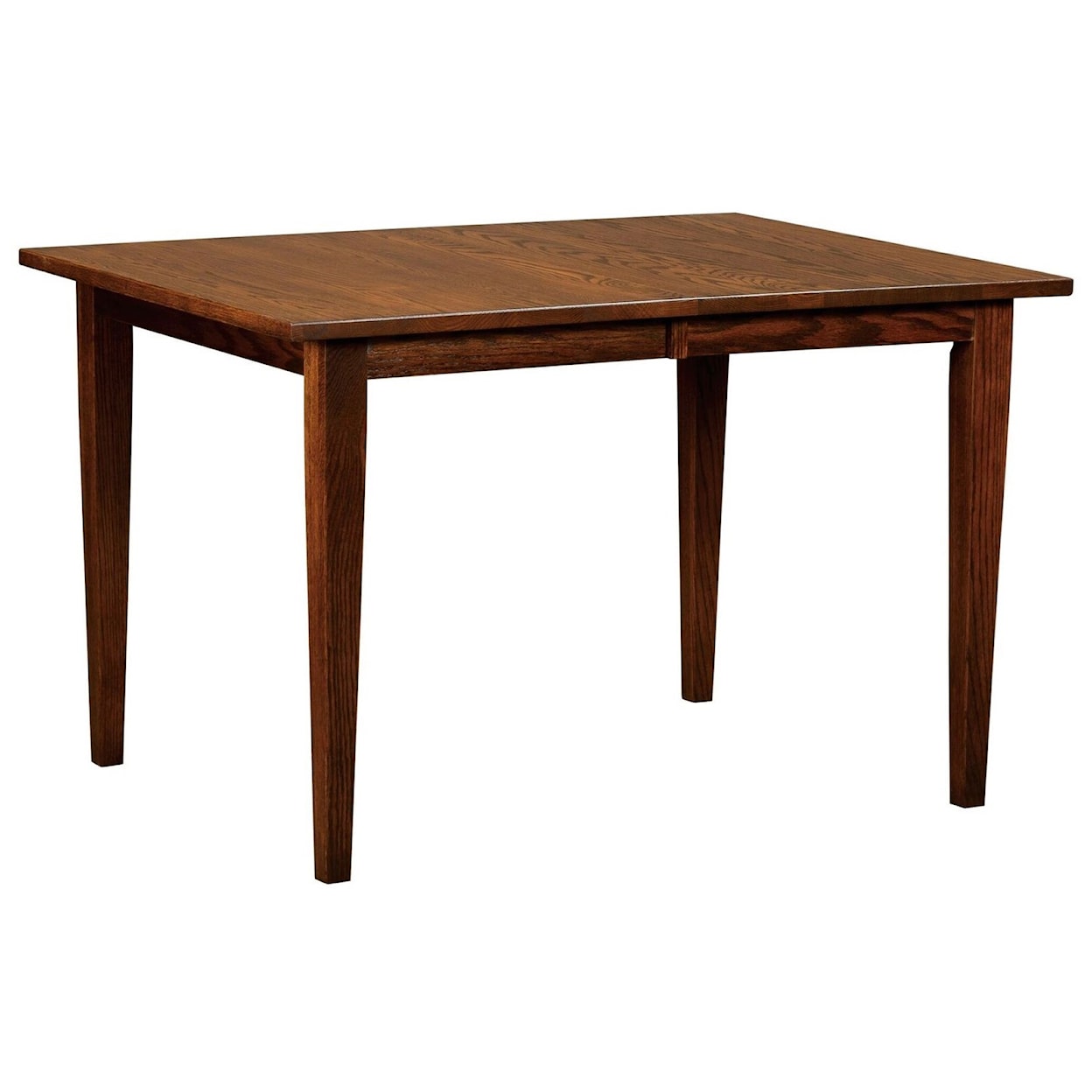 West Point Woodworking Dover Customizable Solid Wood Leg Table