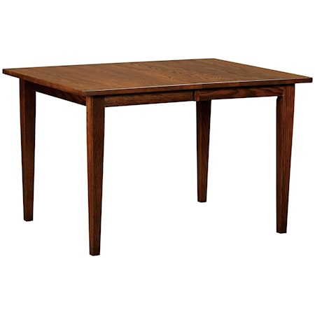 Customizable Solid Wood Leg Table