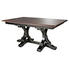 Hermie's Table Shop Gatlin Customizable Solid Wood Dining Table