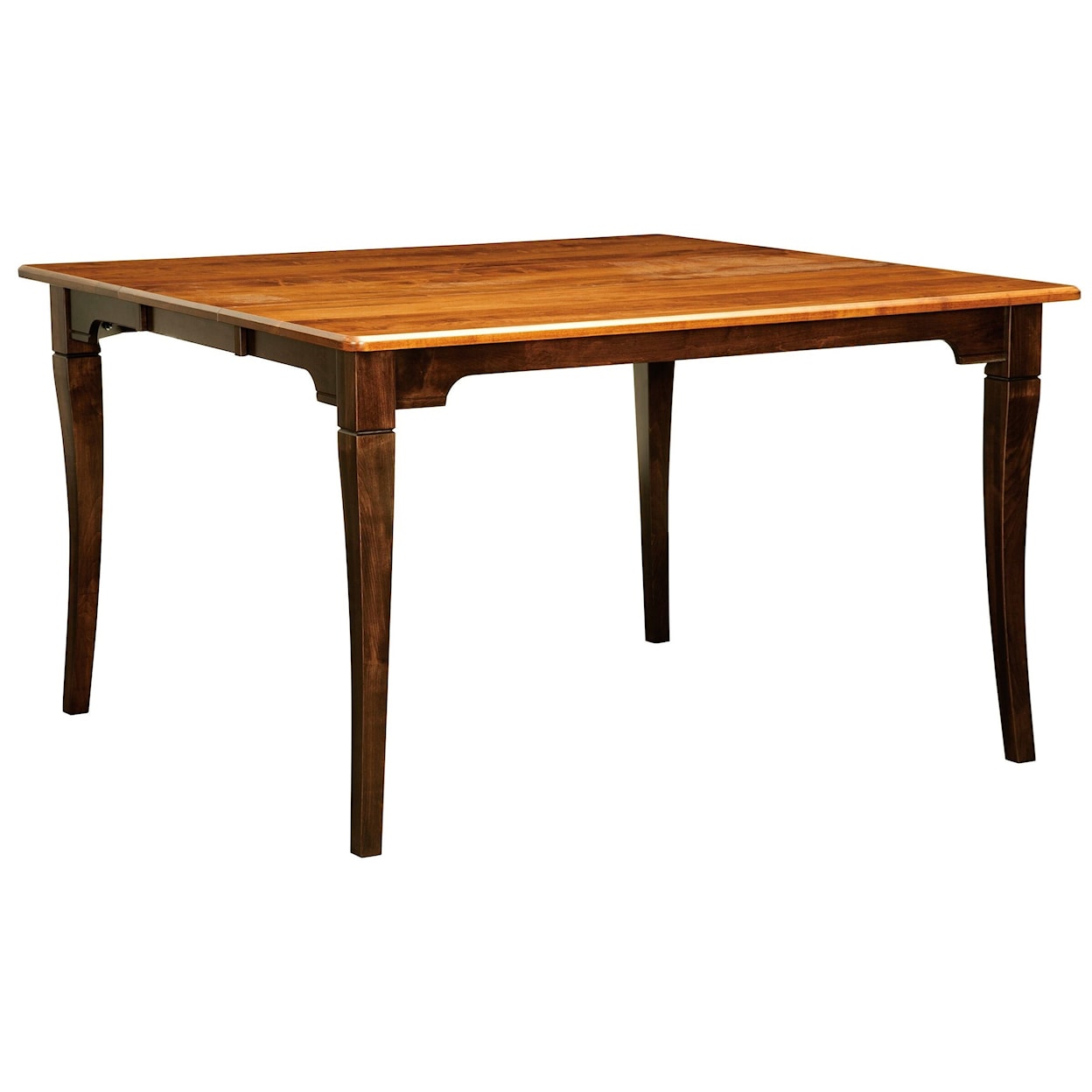 Custom Amish Newport Customizable Solid Wood Pub Table