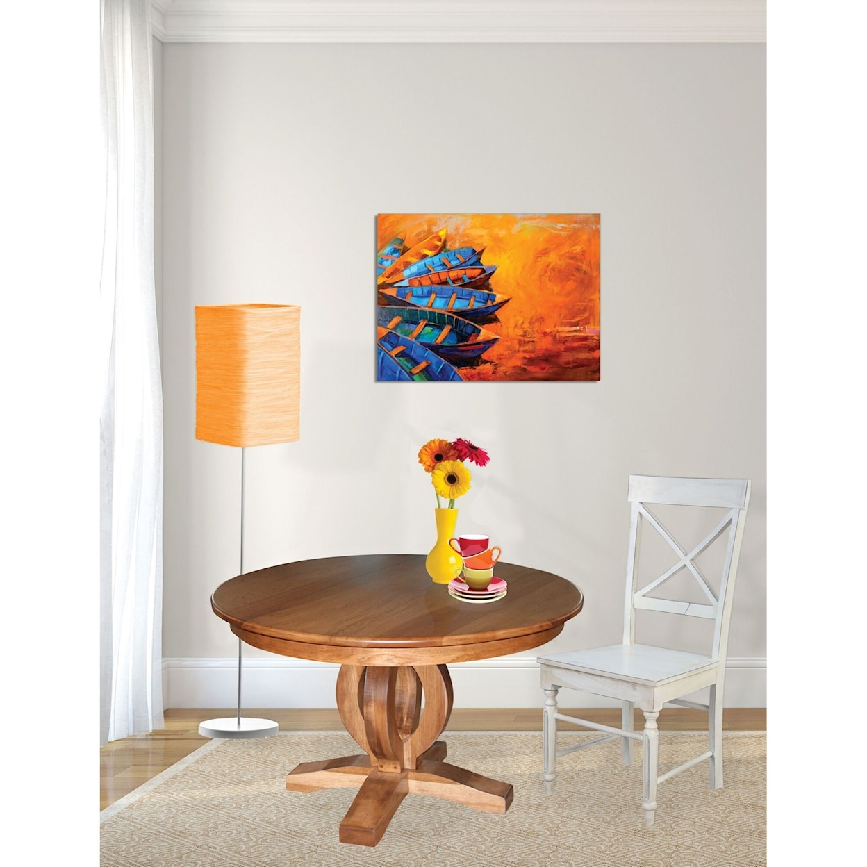 Hermie's Table Shop The Master Customizable Solid Wood Dining Table