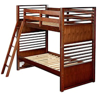 Contemporary Twin Bunk Bed
