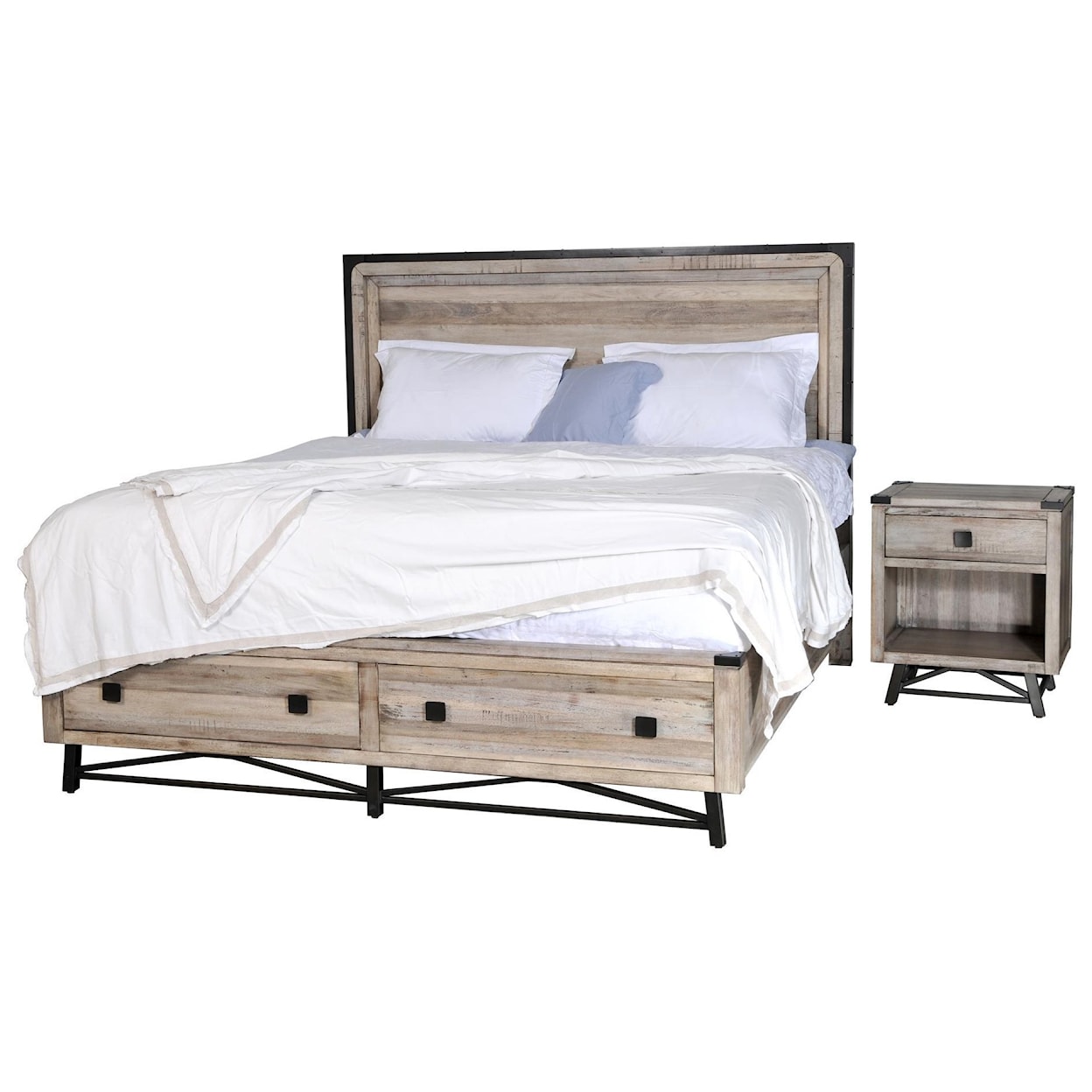 Napa Furniture Design Brentwood Queen Storage Bed