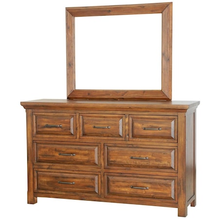 Dresser with Mirror