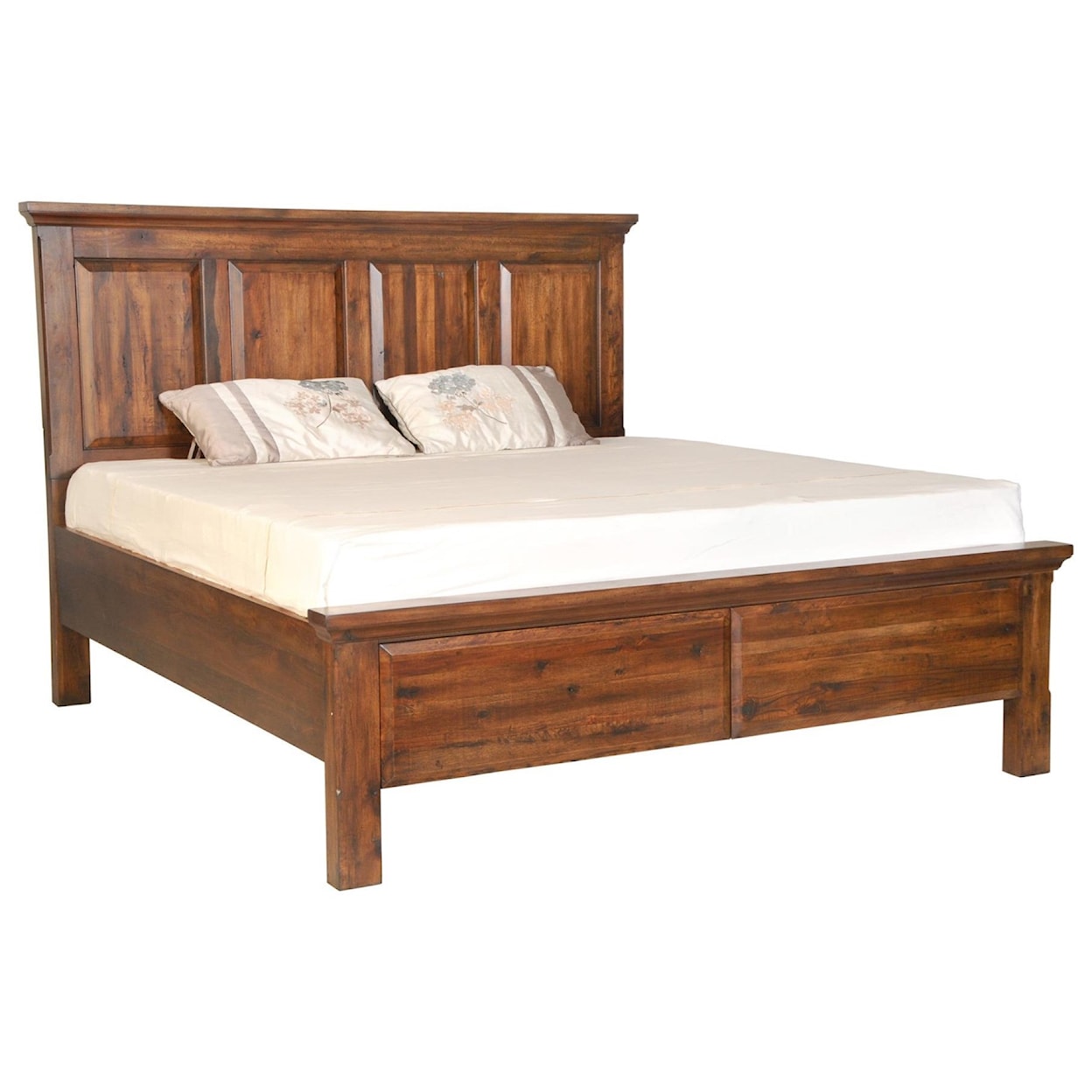 Virginia Furniture Market Solid Wood Durham Queen Storage Bed