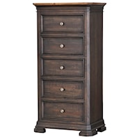 Traditional Lingerie Chest with Five Drawers