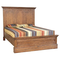 Queen Panel Bed