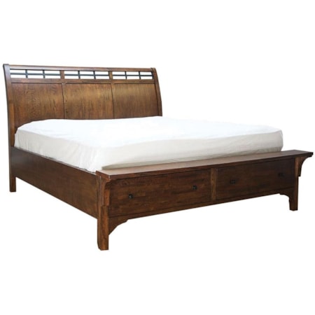 Queen Storage Bed