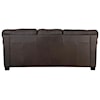 Natuzzi Editions 100% Italian Leather Stationary Leather Sofa