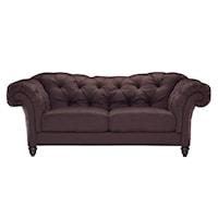 Traditional Chesterfield Leather Sofa