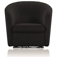 Contemporary Barrel Swivel Chair