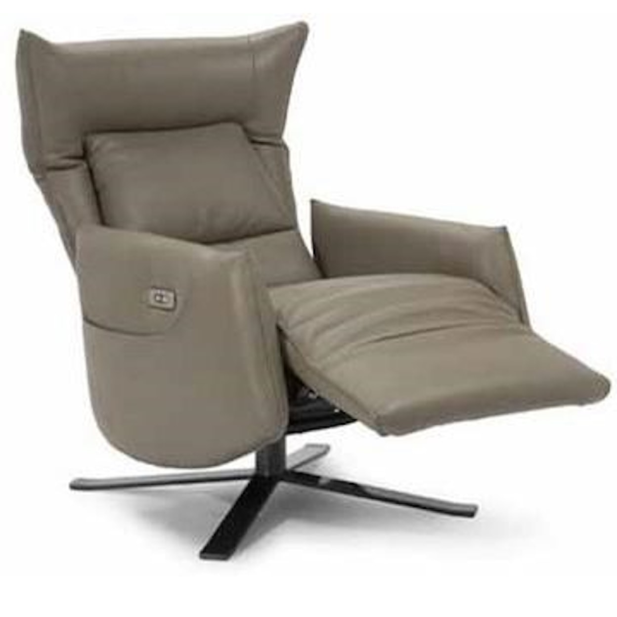 Natuzzi Editions 100% Italian Leather Recliner