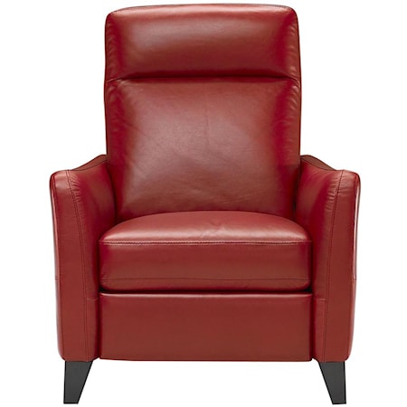 Upholstered Chair with Padded Headrest 