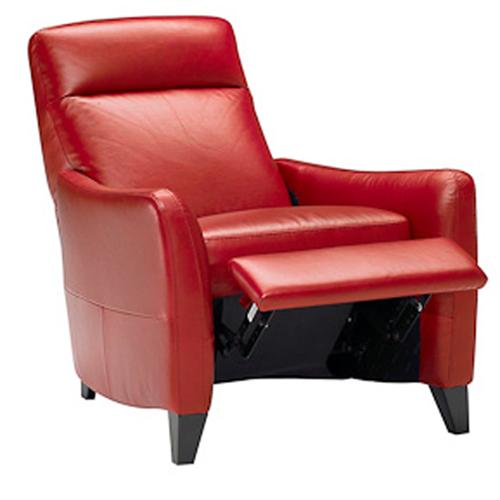 Upholstered Chair with Padded Headrest 