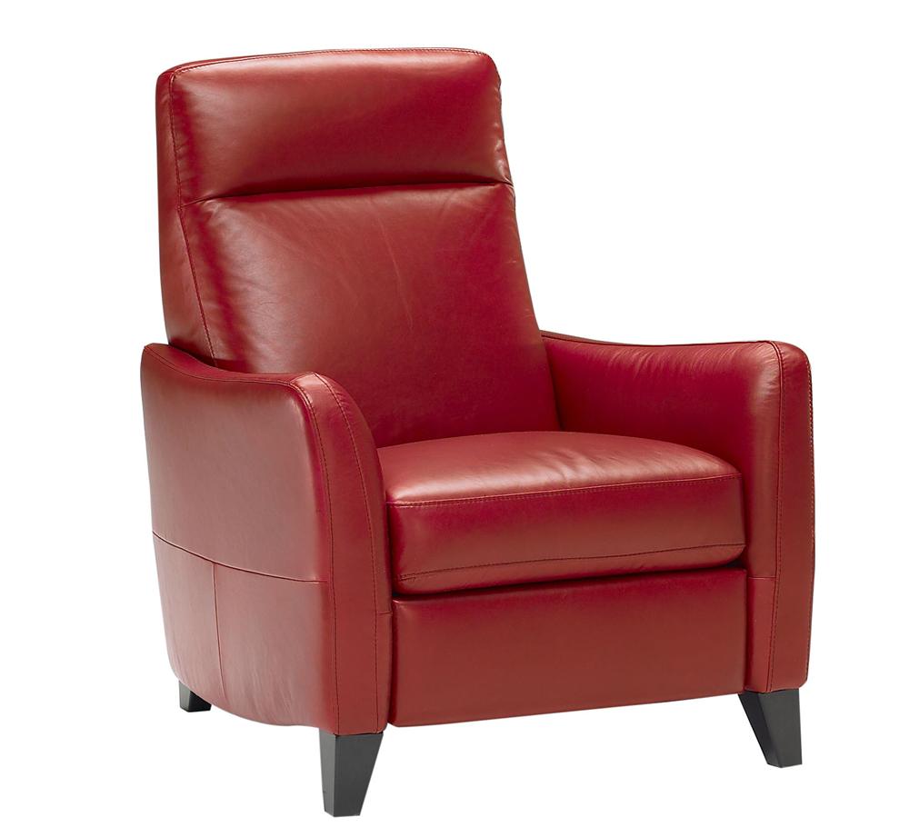 Upholstered Chair with Padded Headrest 
