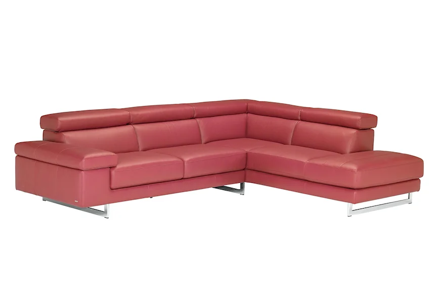 B619 Corner Sectional Sofa by Natuzzi Editions at Williams & Kay