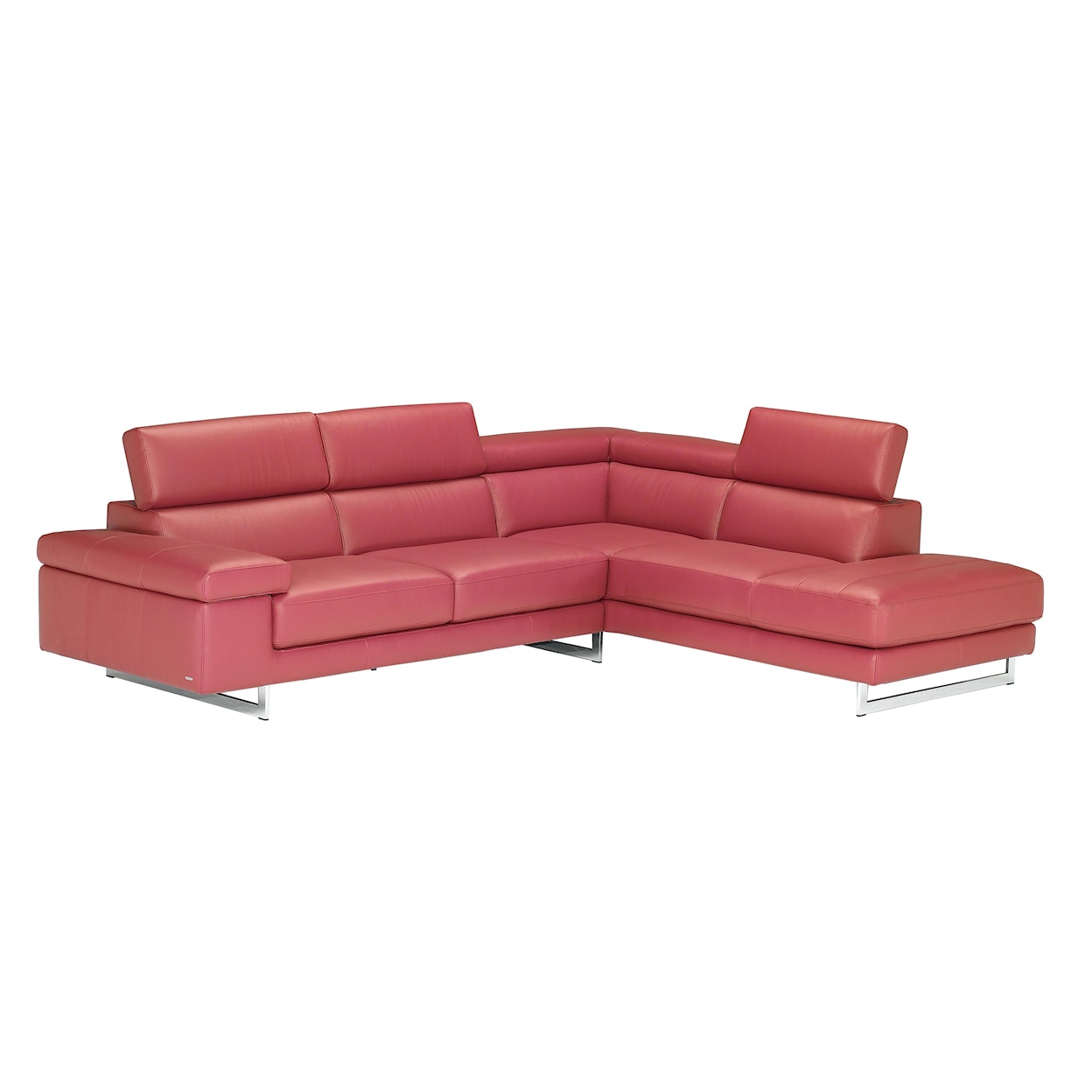 Natuzzi Editions 100% Italian Leather Corner Sectional Sofa