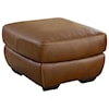 Natuzzi Editions 100% Italian Leather Ottoman