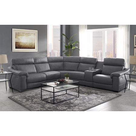 Power Reclining Sectional Sofa