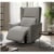 Natuzzi Editions Tenera Wing Back Triple Power Swivel Recliner