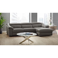 3-Piece Power Reclining Sectional with RAF Chaise