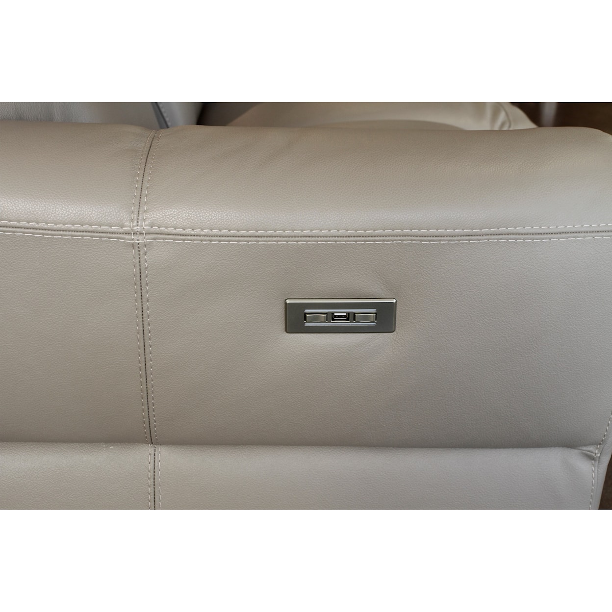 Natuzzi Editions 100% Italian Leather Power Reclining Loveseat