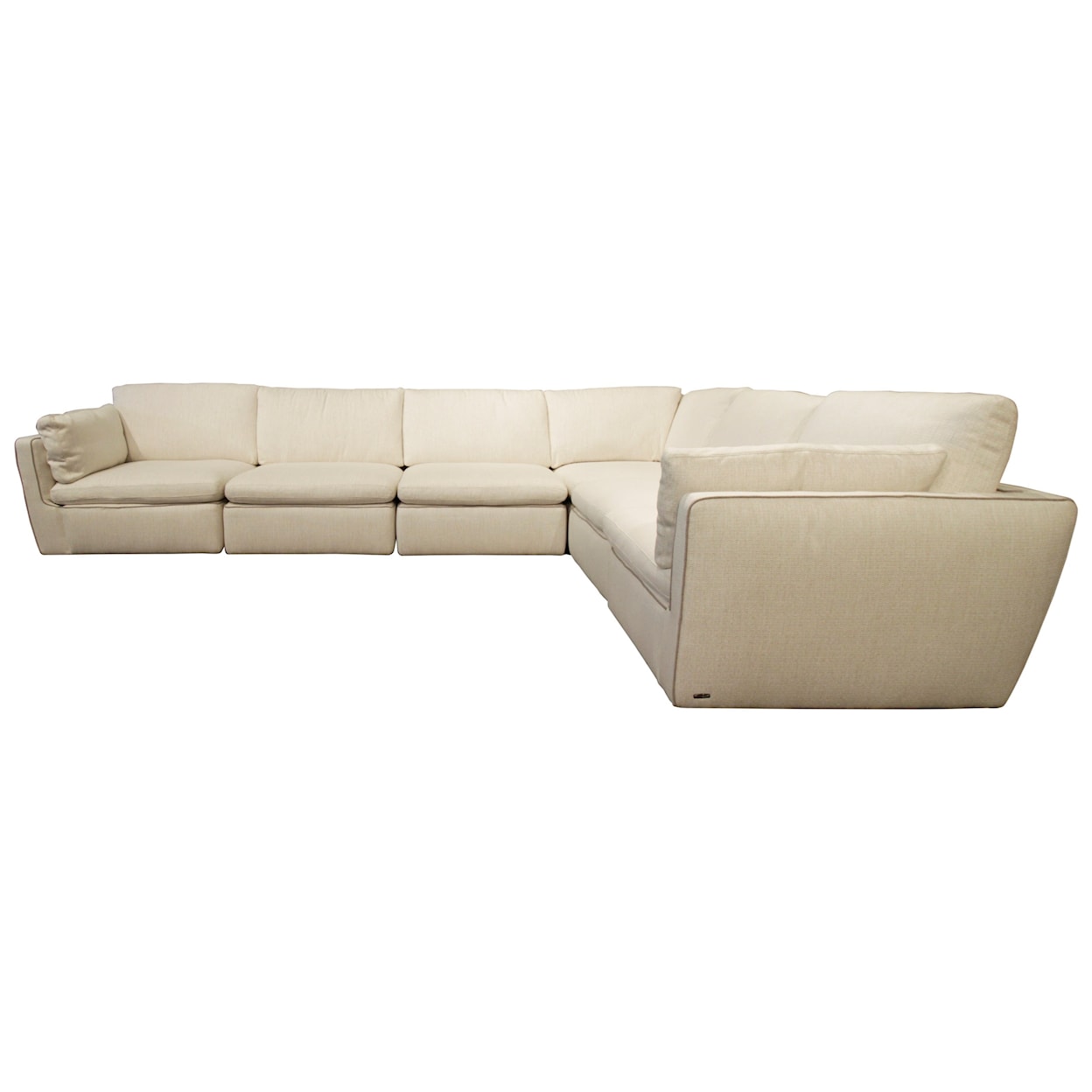 Natuzzi Editions 100% Italian Leather 6 Piece Sectional