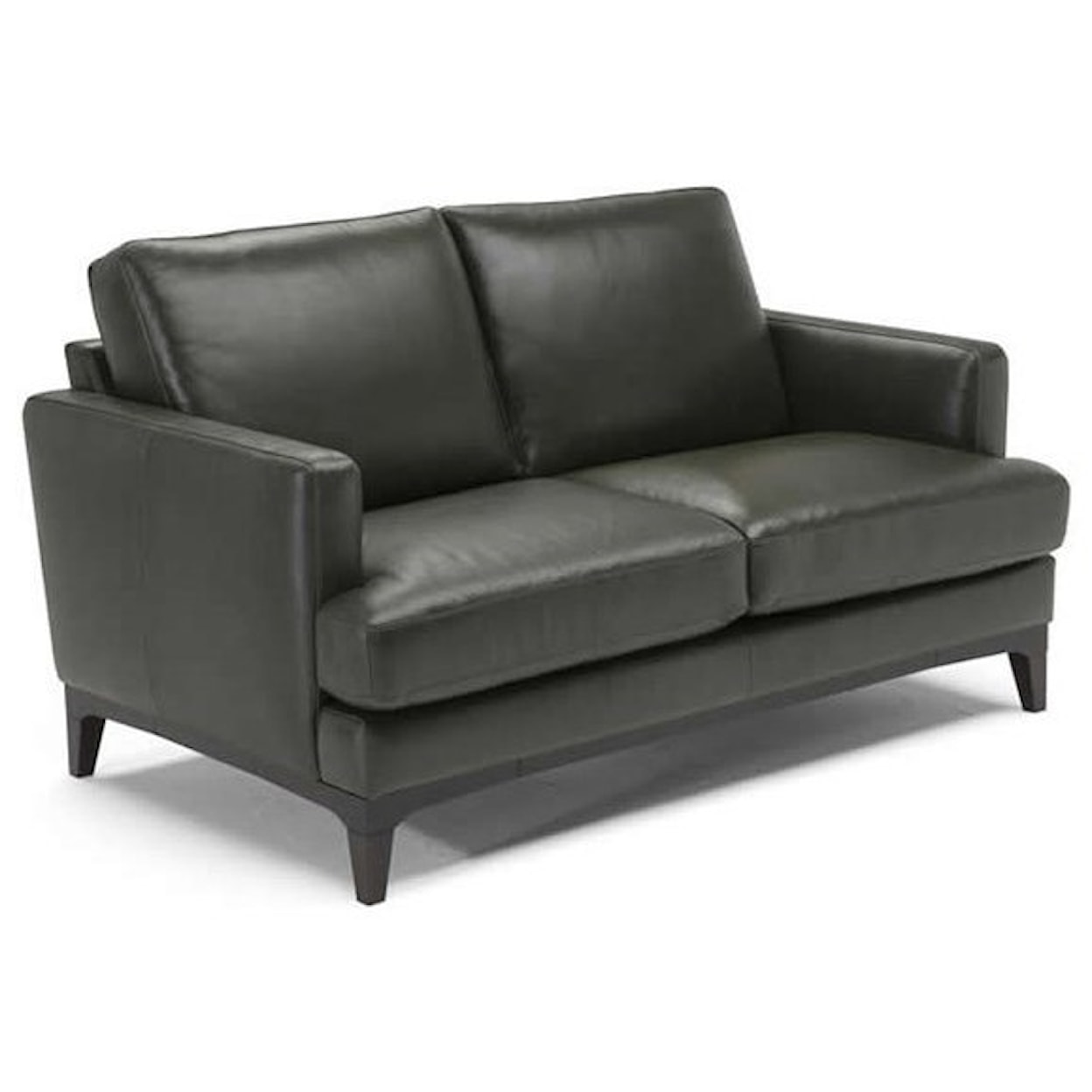 Natuzzi Editions 100% Italian Leather Loveseat