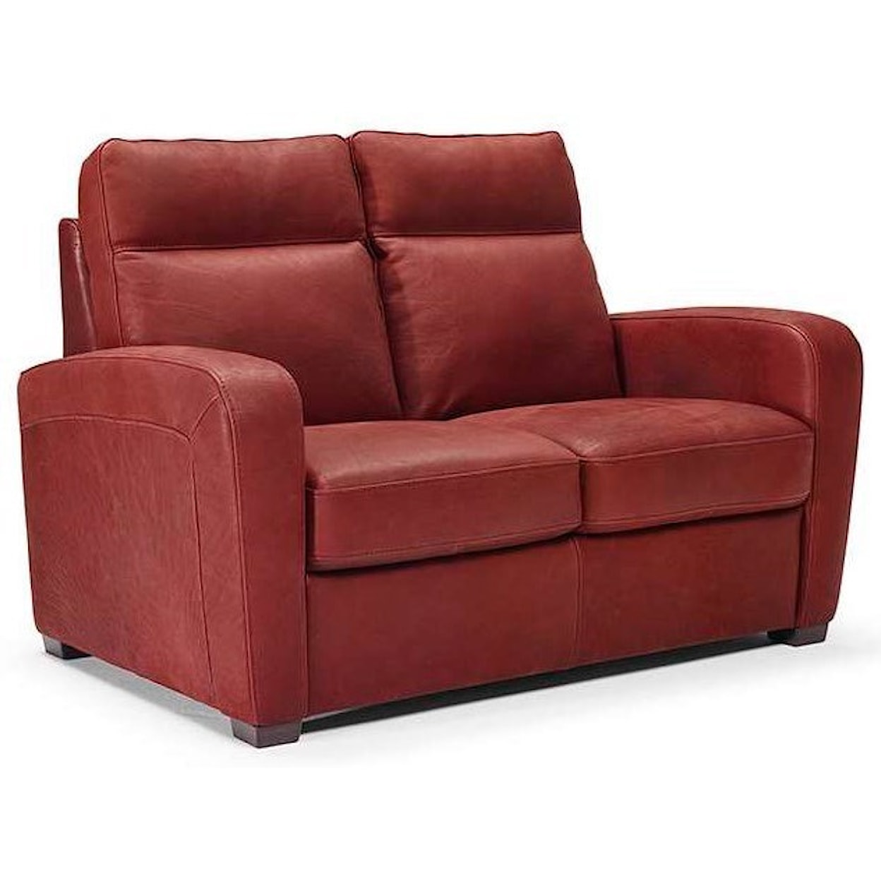 Natuzzi Editions 100% Italian Leather Leather Power Reclining Loveseat