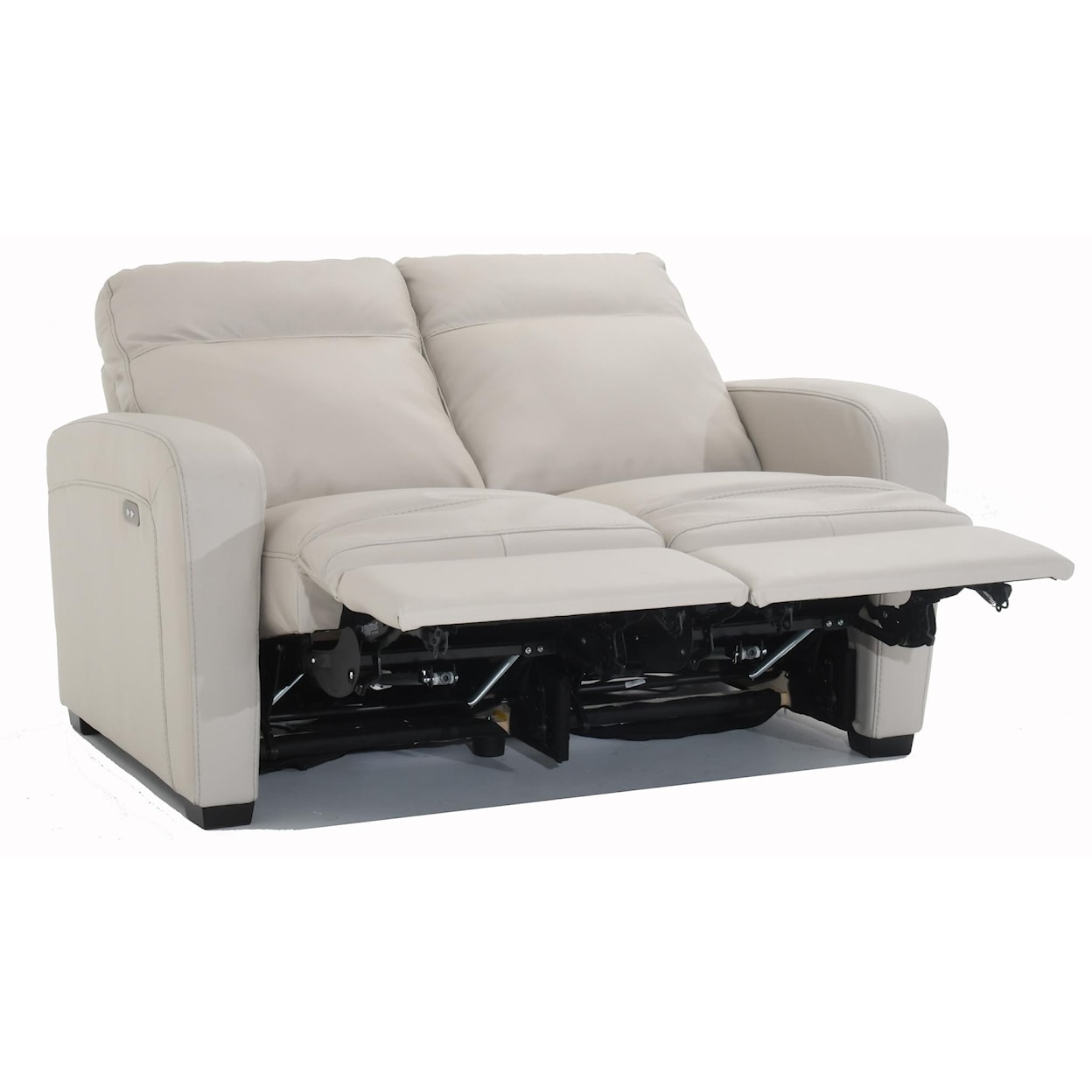 Natuzzi Editions Accoglienza Leather Power Reclining Loveseat