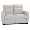 Natuzzi Editions Accoglienza Leather Power Reclining Loveseat