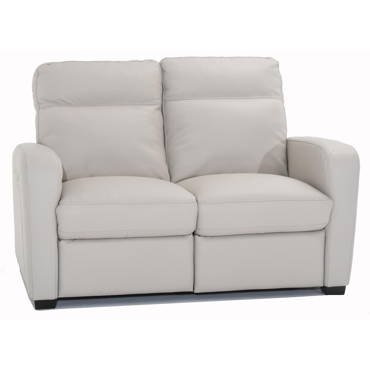 Natuzzi Editions Accoglienza Leather Power Reclining Loveseat