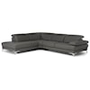 Natuzzi Editions Speranza 3 Piece Sectional with LAF Chaise