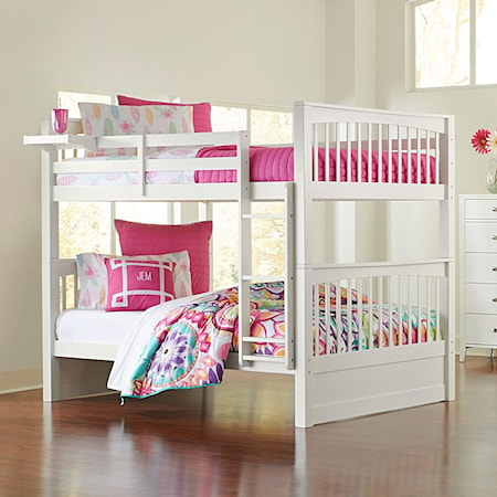 Twin Over Twin Bunk Bed