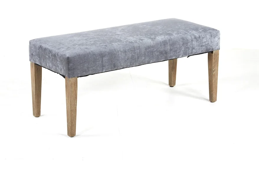 Benches Megan Backless Dining Bench by Nest Home Collections at Howell Furniture