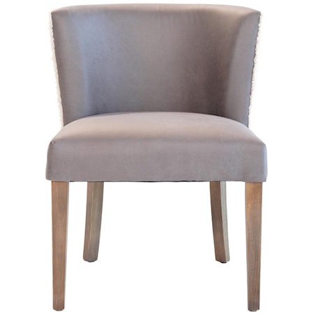 Charlie Dining Chair Natural / Grey