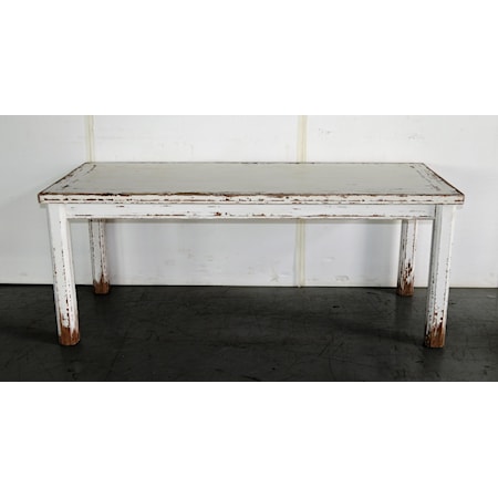 Sienna Dining Table Antique White