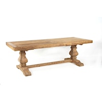 Emma 84" Dining Table Natural