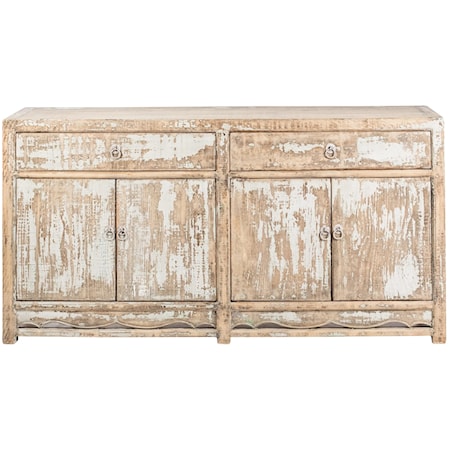 EVELYN 4DR BUFFET ANTIQUE